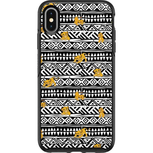 Disney The Lion King Simba Tribal Print Otterbox Symmetry iPhone Skin