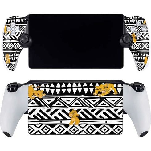 Disney The Lion King Simba Tribal Print PlayStation Portal Remote Player Skin