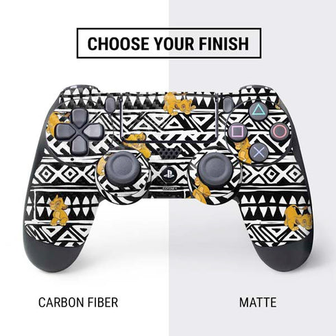 Disney The Lion King Simba Tribal Print PS4 Controller Skin