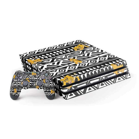 Disney The Lion King Simba Tribal Print PS4 Pro Bundle Skin