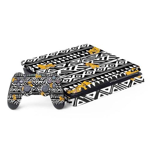 Disney The Lion King Simba Tribal Print PS4 Slim Bundle Skin
