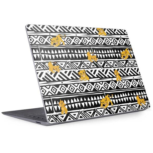 Disney The Lion King Simba Tribal Print Surface Laptop 3 13.5in Skin