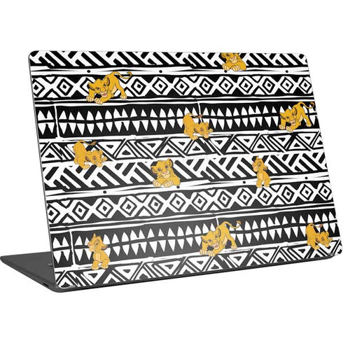 Disney The Lion King Simba Tribal Print Surface Laptop 4 15in Skin
