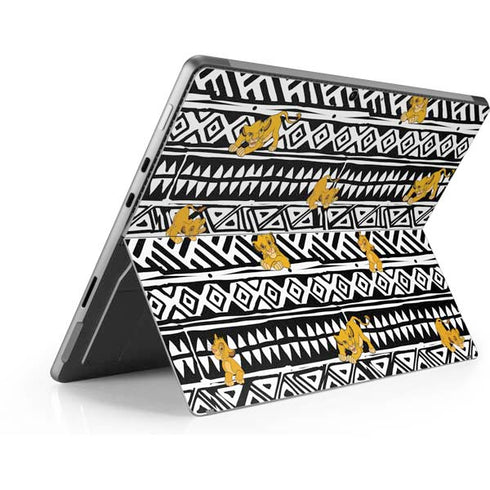 Disney The Lion King Simba Tribal Print Surface Pro 9 Skin