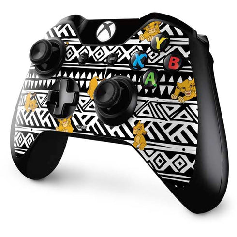 Disney The Lion King Simba Tribal Print Xbox One Controller Skin