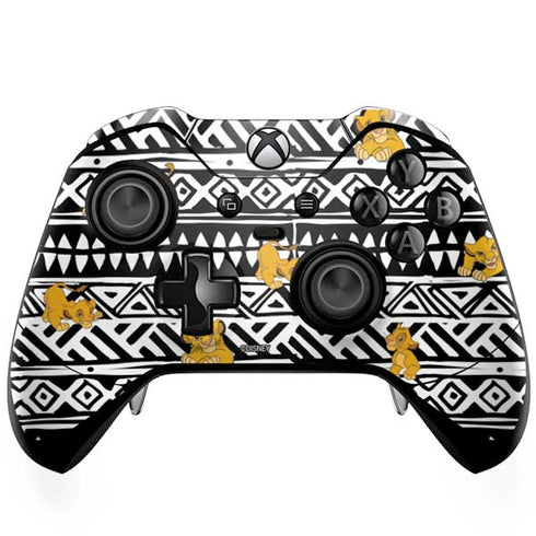 Disney The Lion King Simba Tribal Print Xbox One Elite Controller Skin