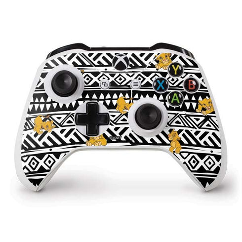 Disney The Lion King Simba Tribal Print Xbox One S Controller Skin