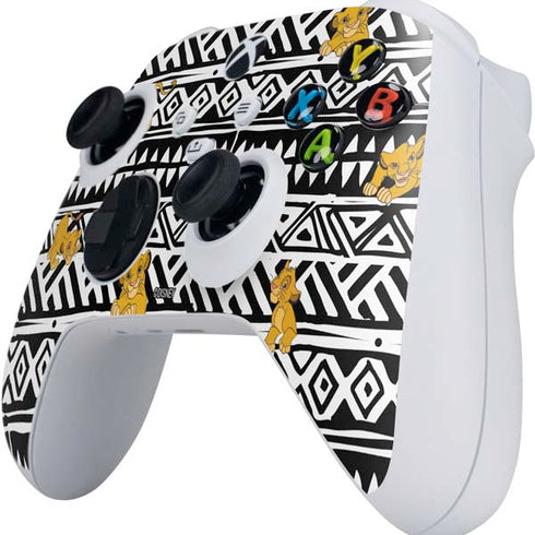 Disney The Lion King Simba Tribal Print Xbox Series S Controller Skin