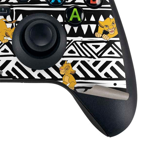 Disney The Lion King Simba Tribal Print Xbox Series X Bundle Skin