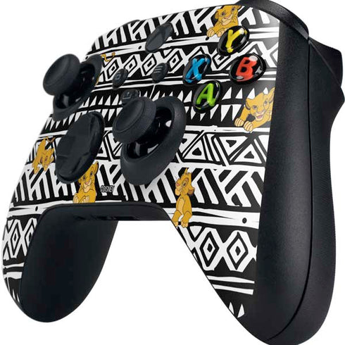 Disney The Lion King Simba Tribal Print Xbox Series X Controller Skin