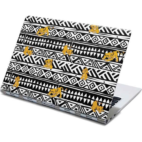 Disney The Lion King Simba Tribal Print Yoga 910 2-in-1 14in Touch-Screen Skin