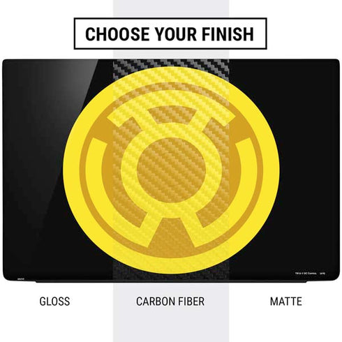 DC Comics Green Lantern Sinestro Emblem Dell Vostro Skin