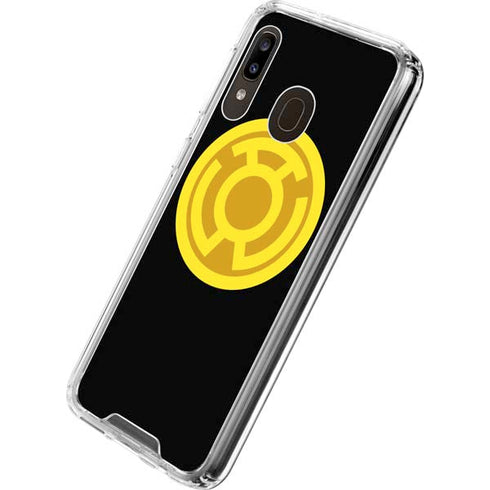 DC Comics Green Lantern Sinestro Emblem Galaxy A30 Clear Case
