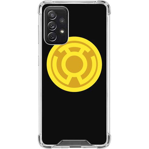DC Comics Green Lantern Sinestro Emblem Galaxy A72 5G Clear Case