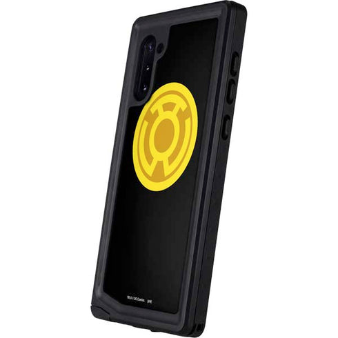 DC Comics Green Lantern Sinestro Emblem Galaxy Note 10 Waterproof Case