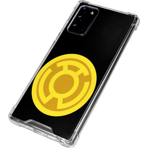 DC Comics Green Lantern Sinestro Emblem Galaxy Note20 5G Clear Case