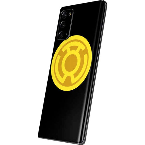 DC Comics Green Lantern Sinestro Emblem Galaxy Note20 5G Skin
