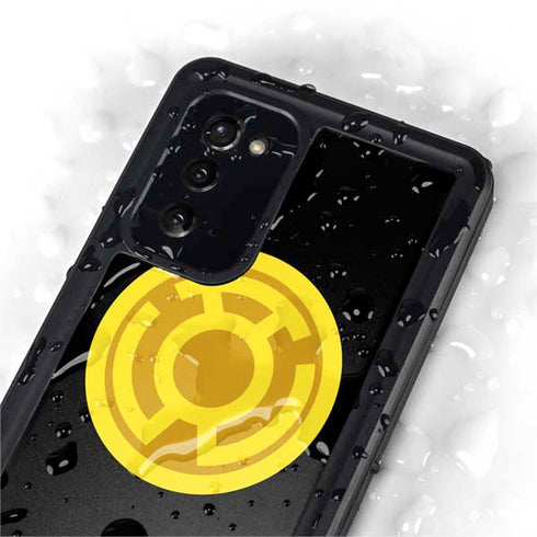 DC Comics Green Lantern Sinestro Emblem Galaxy Note20 5G Waterproof Case