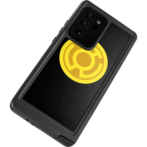 DC Comics Green Lantern Sinestro Emblem Galaxy Note20 Ultra 5G Waterproof Case