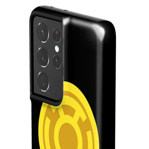 DC Comics Green Lantern Sinestro Emblem Galaxy S21 Ultra 5G Pro Case