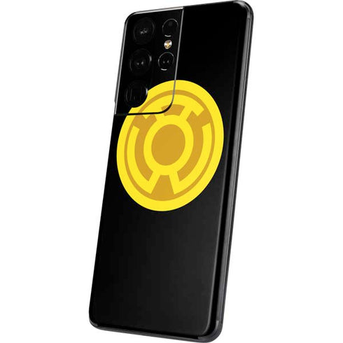 DC Comics Green Lantern Sinestro Emblem Galaxy S21 Ultra 5G Skin
