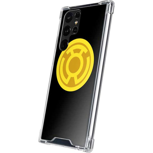 DC Comics Green Lantern Sinestro Emblem Galaxy S22 Ultra Clear Case