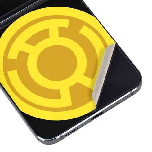 DC Comics Green Lantern Sinestro Emblem Galaxy Z Flip5 5G Skin