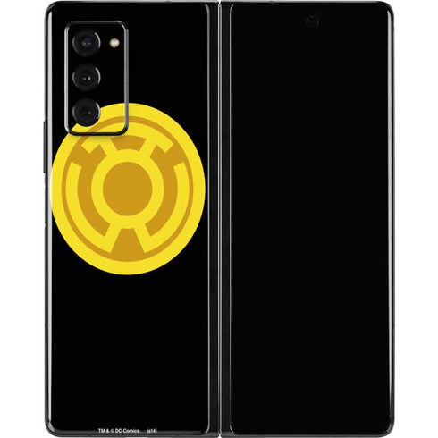 DC Comics Green Lantern Sinestro Emblem Galaxy Z Fold2 5G Skin