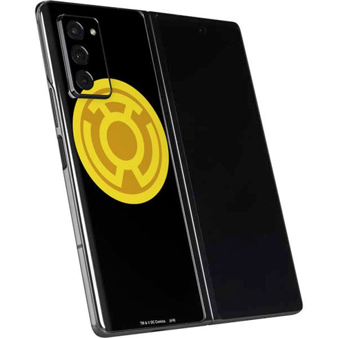 DC Comics Green Lantern Sinestro Emblem Galaxy Z Fold2 5G Skin