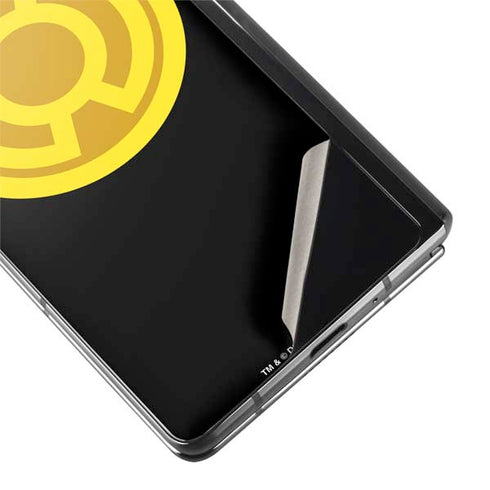 DC Comics Green Lantern Sinestro Emblem Galaxy Z Fold2 5G Skin