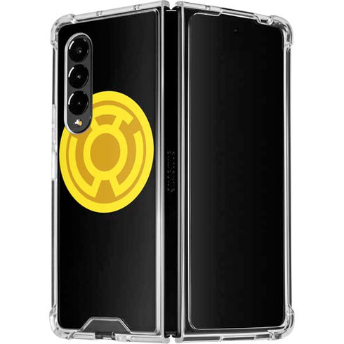 DC Comics Green Lantern Sinestro Emblem Galaxy Z Fold4 5G Clear Case