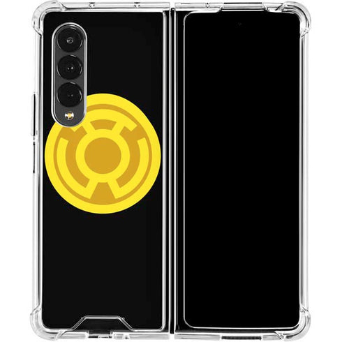 DC Comics Green Lantern Sinestro Emblem Galaxy Z Fold4 5G Clear Case