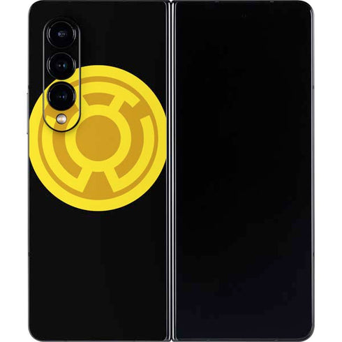 DC Comics Green Lantern Sinestro Emblem Galaxy Z Fold4 5G Skin