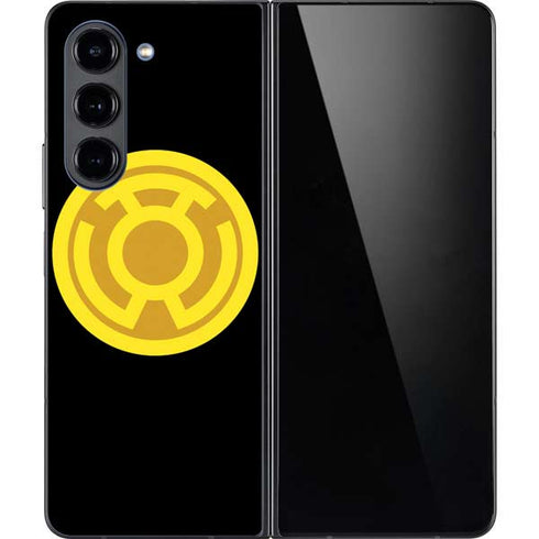 DC Comics Green Lantern Sinestro Emblem Galaxy Z Fold5 5G Skin