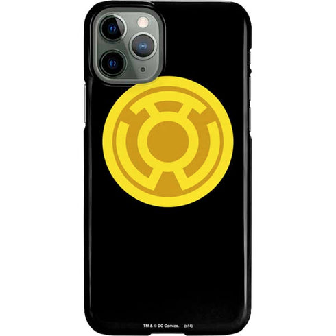 DC Comics Green Lantern Sinestro Emblem iPhone 11 Pro Lite Case