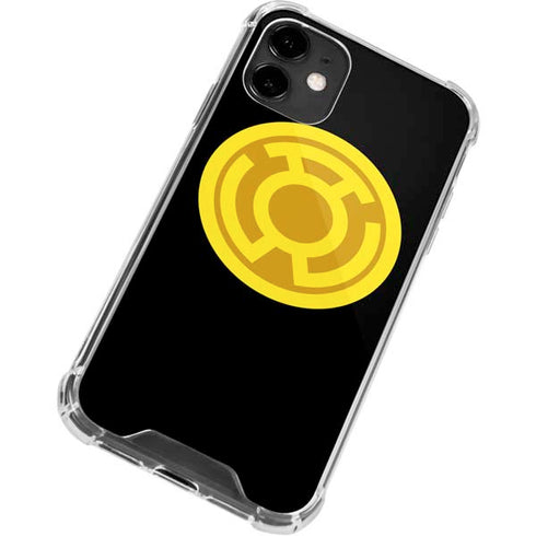 DC Comics Green Lantern Sinestro Emblem iPhone 12 Clear Case