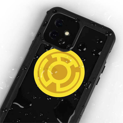 DC Comics Green Lantern Sinestro Emblem iPhone 12 Mini Waterproof Case