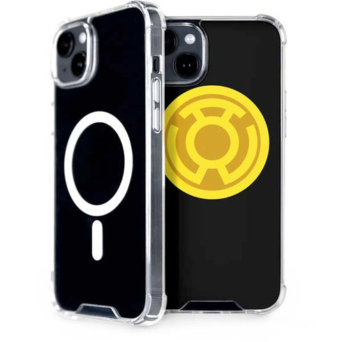 DC Comics Green Lantern Sinestro Emblem iPhone 15 MagSafe Case
