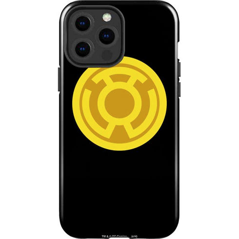 DC Comics Green Lantern Sinestro Emblem iPhone 15 Pro Max Impact Case