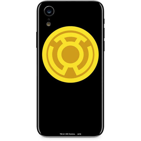 DC Comics Green Lantern Sinestro Emblem iPhone XR Skin