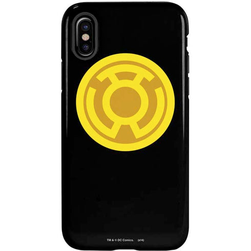 DC Comics Green Lantern Sinestro Emblem iPhone XS Pro Case