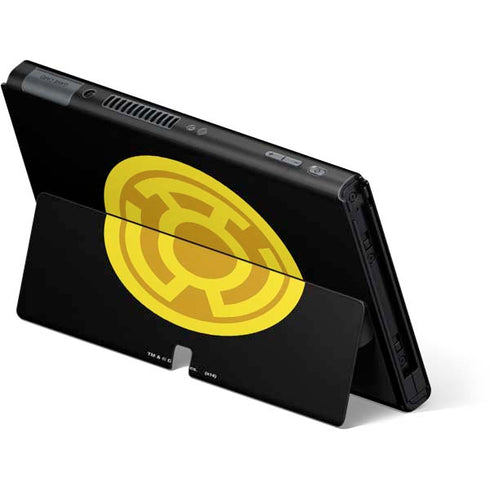 DC Comics Green Lantern Sinestro Emblem Nintendo Switch OLED (2021) Skin