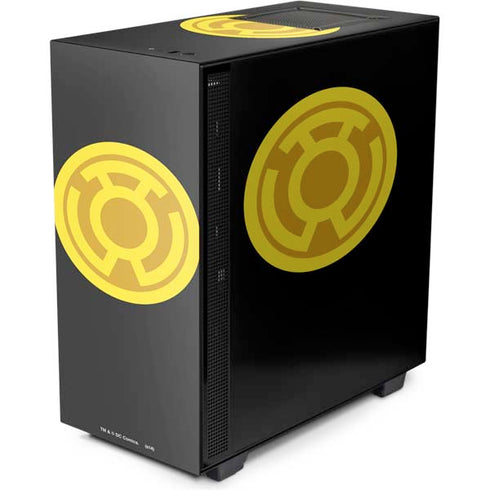 DC Comics Green Lantern Sinestro Emblem NZXT H510 Compact ATX Mid-Tower Case Skin