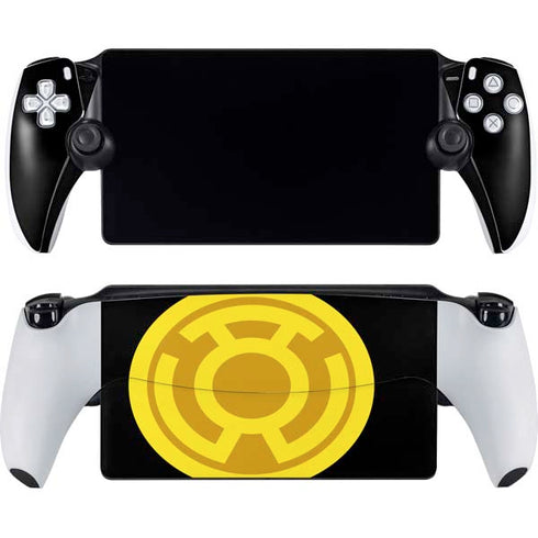 DC Comics Green Lantern Sinestro Emblem PlayStation Portal Remote Player Skin