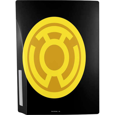 DC Comics Green Lantern Sinestro Emblem PS5 Console Skin