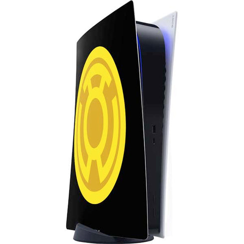 DC Comics Green Lantern Sinestro Emblem PS5 Digital Edition Console Skin