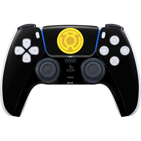 DC Comics Green Lantern Sinestro Emblem PS5 Controller Skin