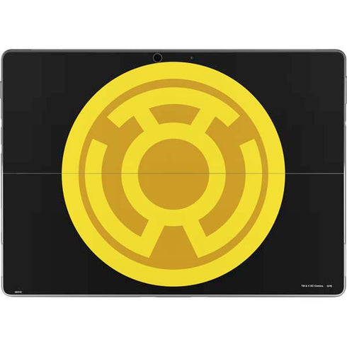 DC Comics Green Lantern Sinestro Emblem Surface Pro 9 Skin