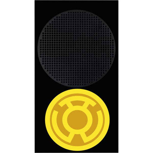 DC Comics Green Lantern Sinestro Emblem Xbox Series S Console Skin