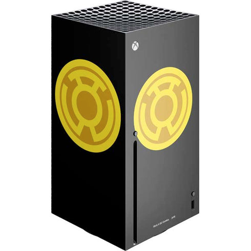 DC Comics Green Lantern Sinestro Emblem Xbox Series X Console Skin